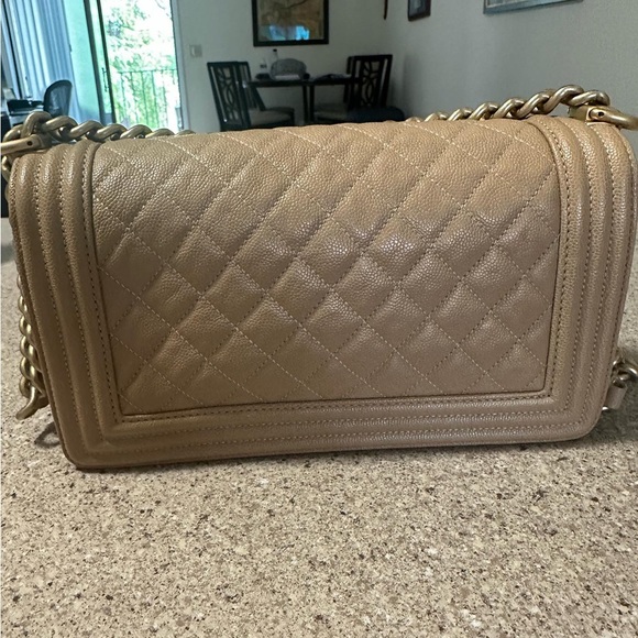 Old medium Chanel boy bag - Picture 3 of 13